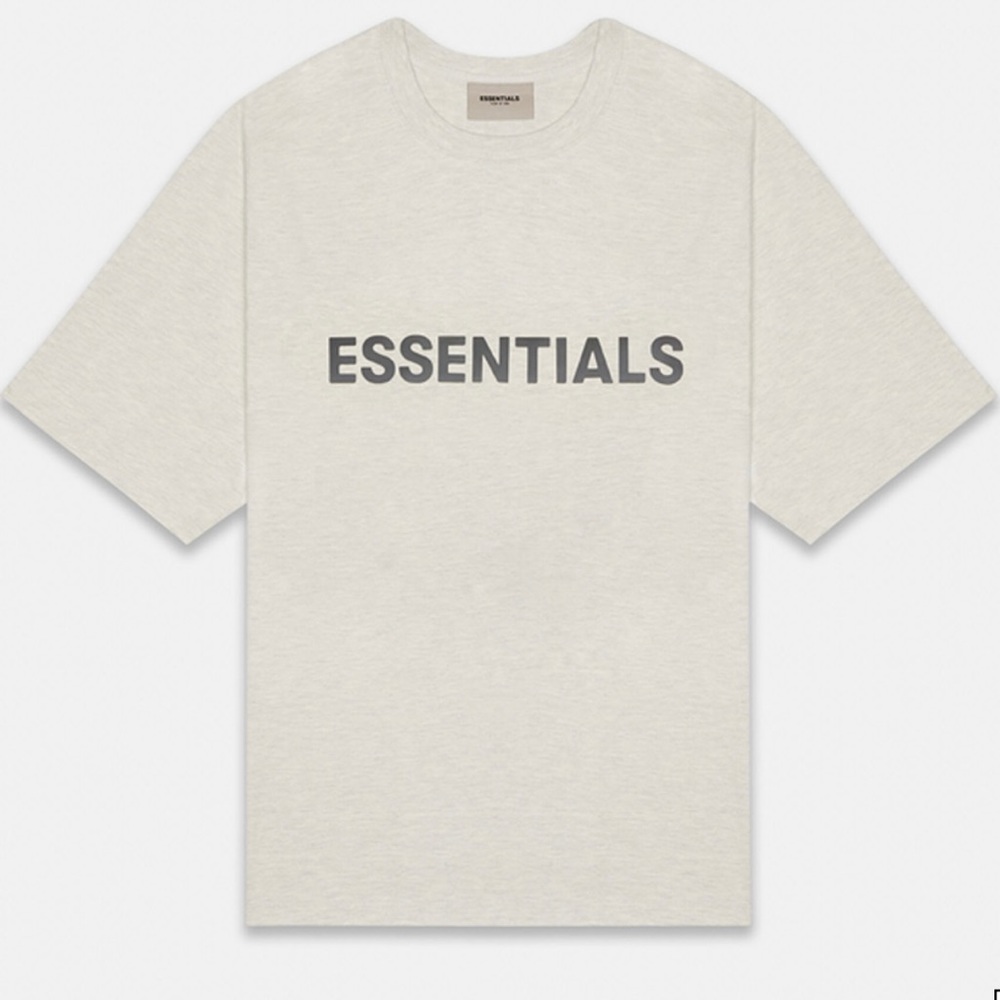 ESSENTIALS OATMEAL TSHIRT